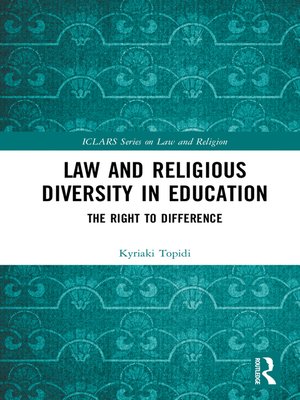 cover image of Law and Religious Diversity in Education